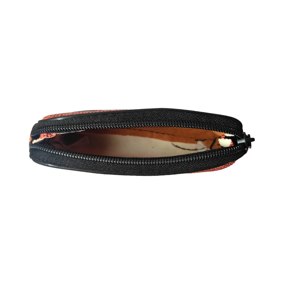 Anokhi Ada Light Orange Faux Leather Handy Purse/ Pouch/ Wallet for Girls (YB-06)