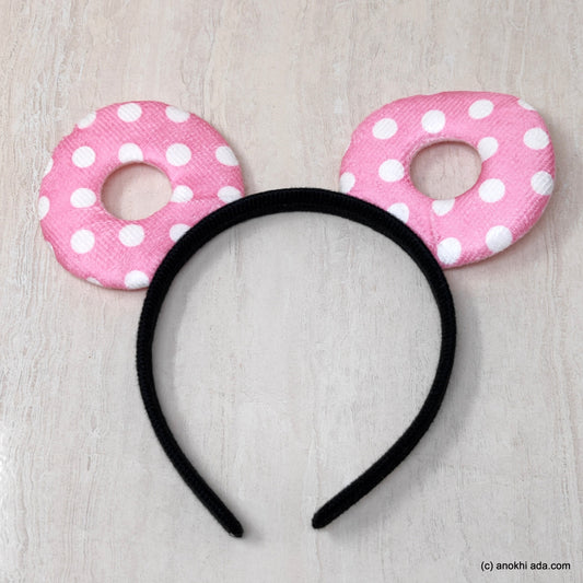 Anokhi Ada Velvet Cute Plastic Hairband/Headband for Baby Girls and Girls (ZC-29)