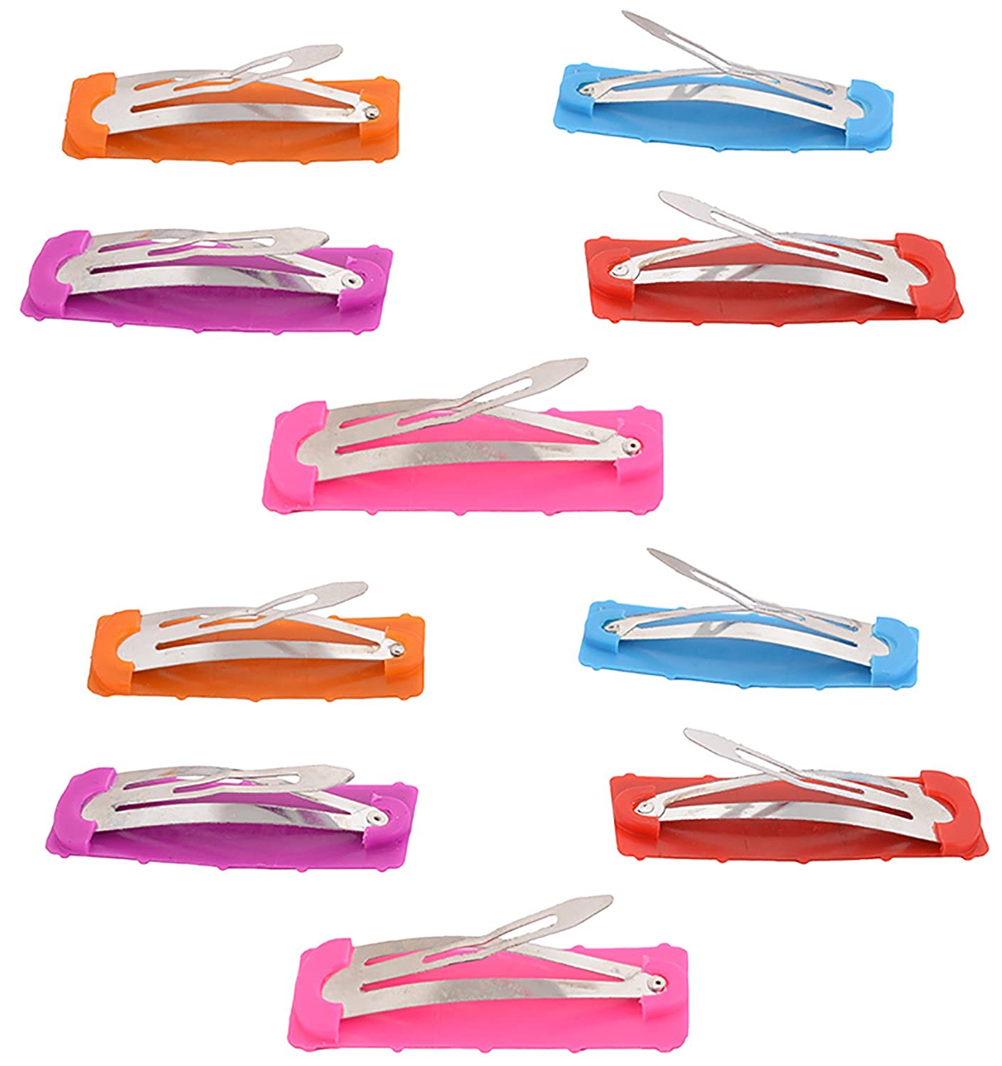 Anokhi ADA Plastic Hair Clip for Girls and Women, Set of 10 ( ZD-07)