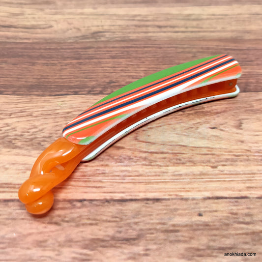 Premium Banana Hair Clip for Girls & Woman (Honey) - ZF-21