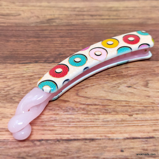 Premium Banana Hair Clip for Girls & Woman (Honey) - ZF-35
