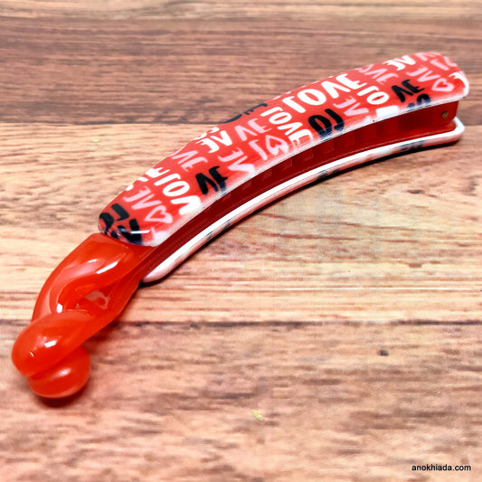 Premium Banana Hair Clip for Girls & Woman (Honey) - ZF-45