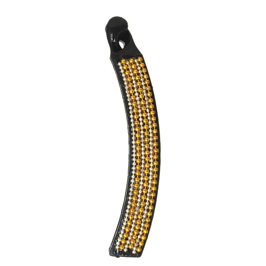 Anokhi Ada Black Designer Handmade Fancy Plastic Banana Hair Clip for Girls and Women (ZI-12) - Anokhiada.com