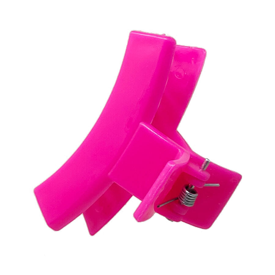Anokhi Ada Plastic Hair Clutcher/Hair Claw for Girls and Women (Combo of 6 Hair Claws-Assorted Colours)-Z J-04