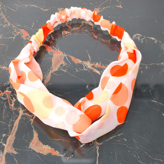 Anokhi Ada Multi-Colour Printed Fabric Soft Headband for Girls and Women (ZK-03)