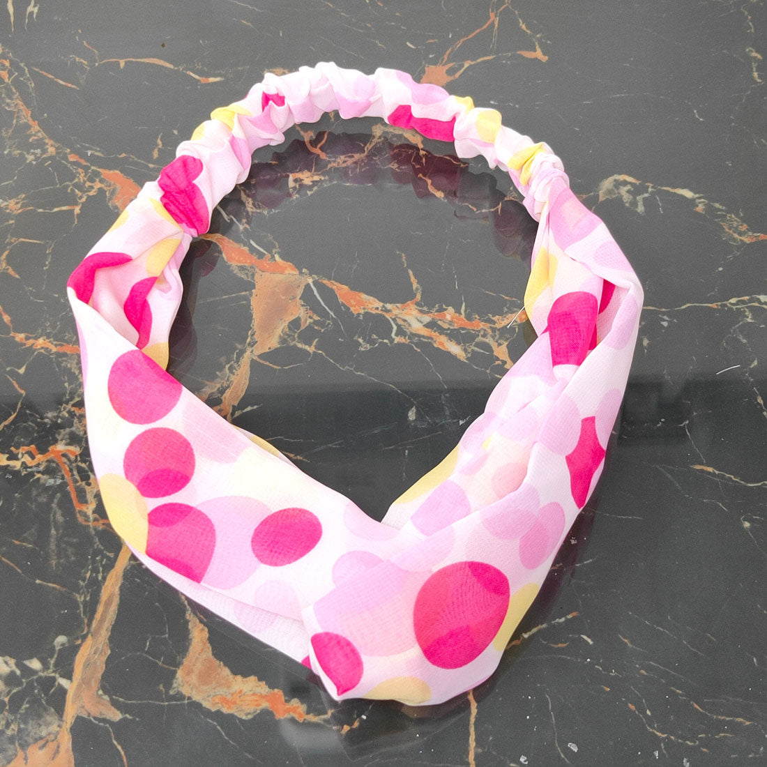 Anokhi Ada Multi-Colour Printed Fabric Soft Headband for Girls and Women (ZK-05)