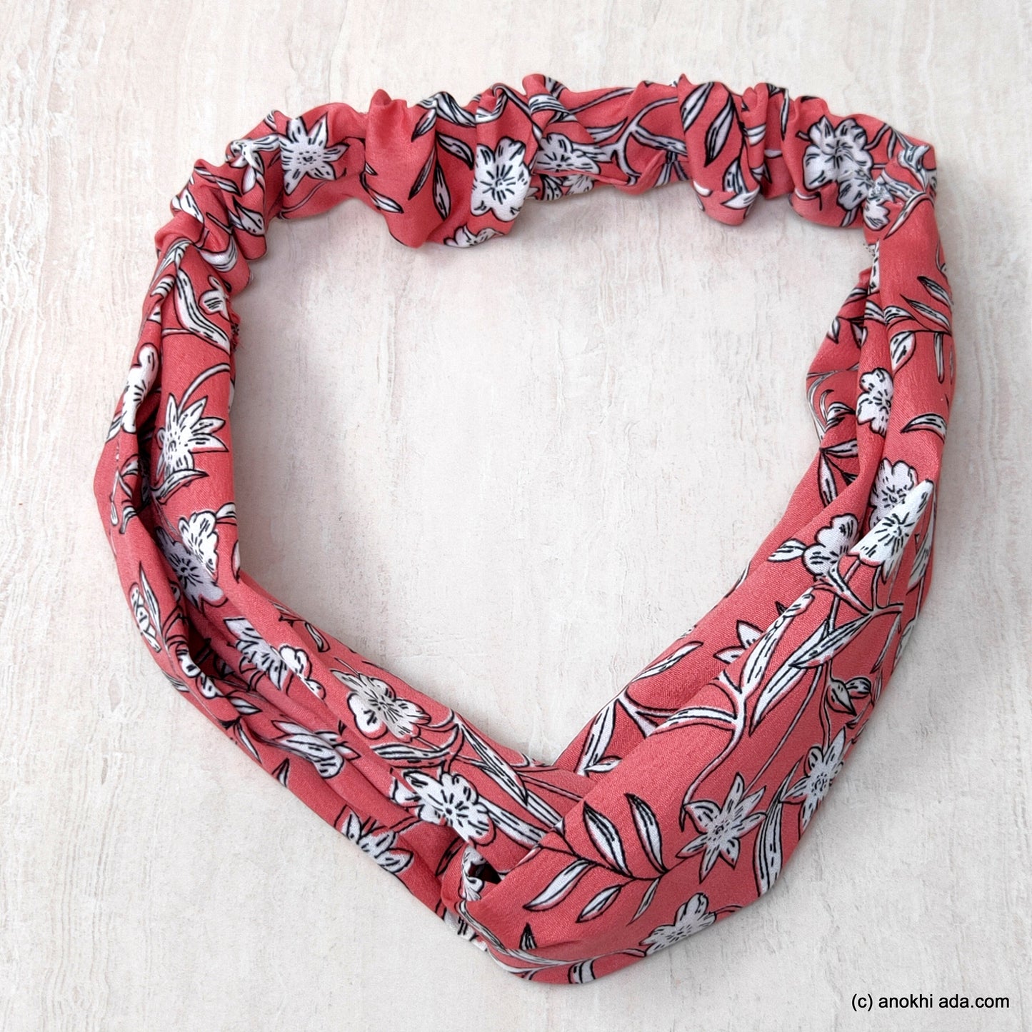 Anokhi Ada Multi-Colour Printed Fabric Headband for Girls and Women (ZK-26)