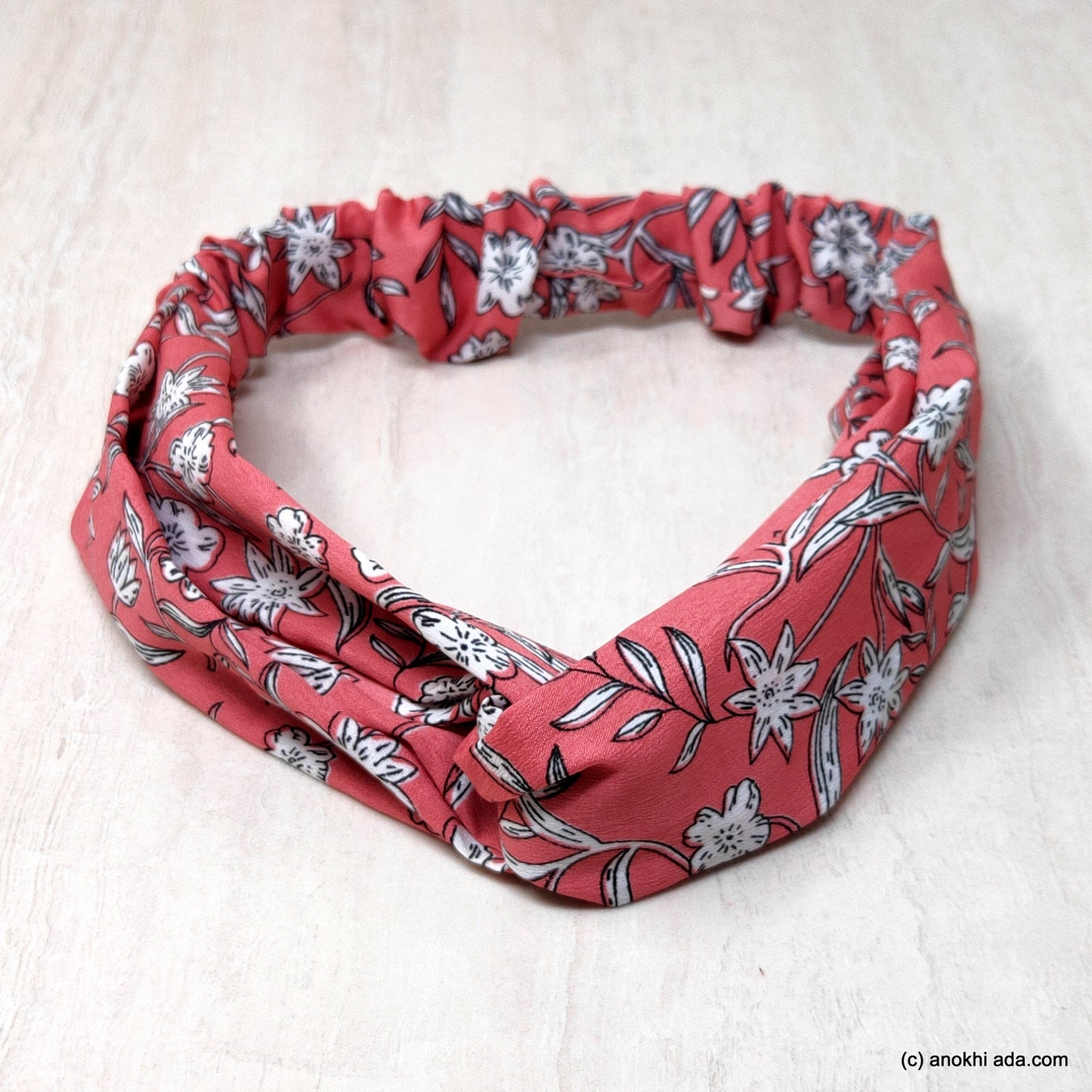 Anokhi Ada Multi-Colour Printed Fabric Headband for Girls and Women (ZK-26)