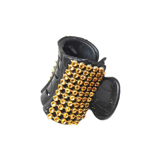 Anokhi Ada Black Designer Handmade Fancy Plastic Hair Clutcher for Girls and Women (ZL-01) - Anokhiada.com