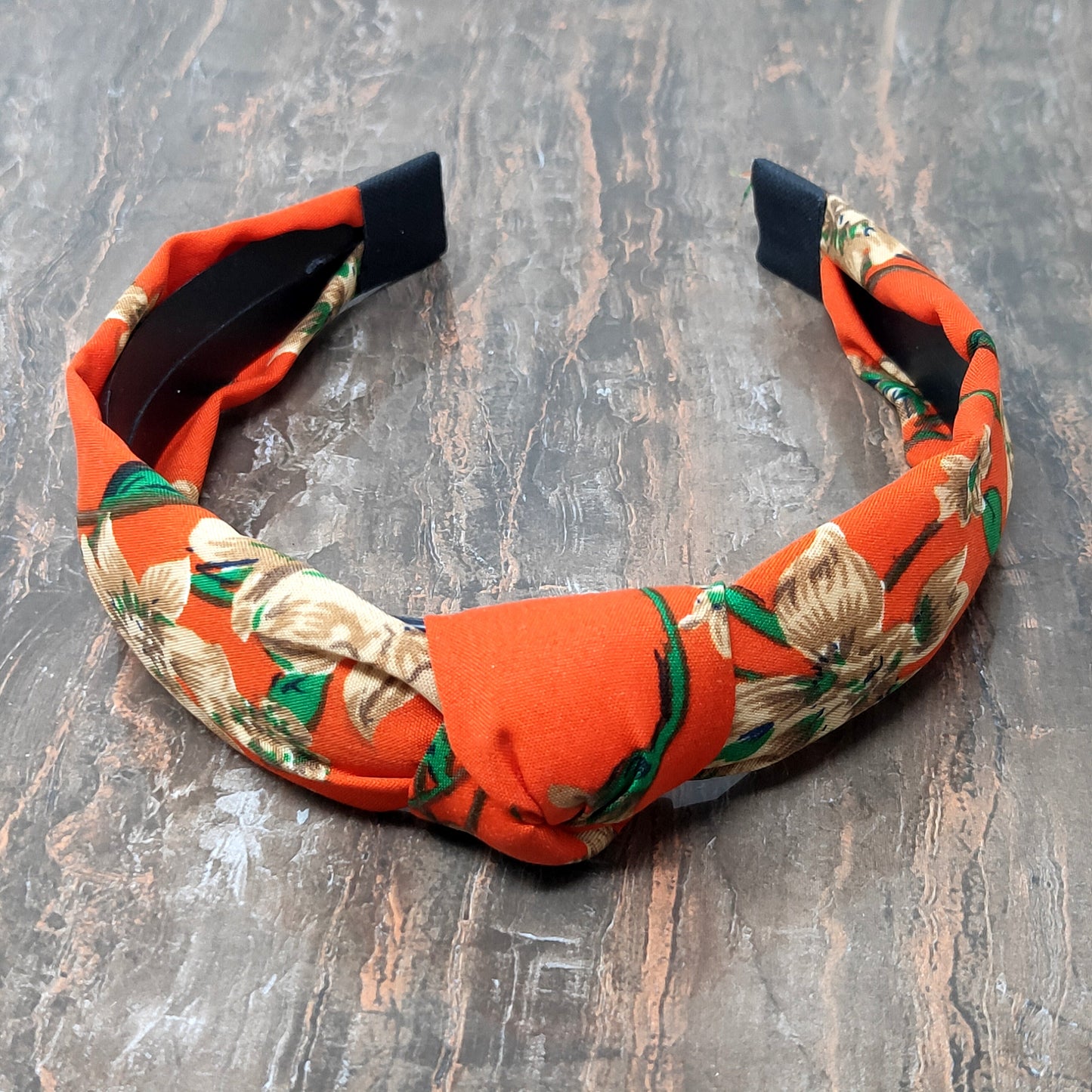 Anokhi Ada Printed Fabric Knot Headband for Girls and Women (ZN -02)